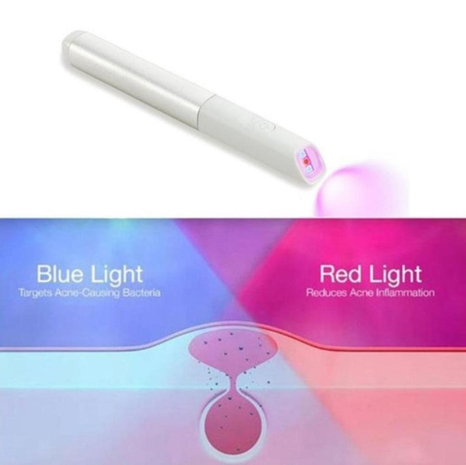 Blue/Red Light Machine for Anti-Inflammation Acne Scar Removal Wrinkle Removal Treatment Skin Tightening