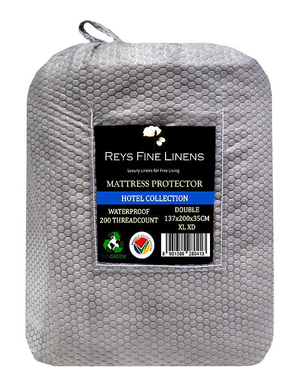 Rey s Fine Linen Quilted Waterproof Mattress Protector