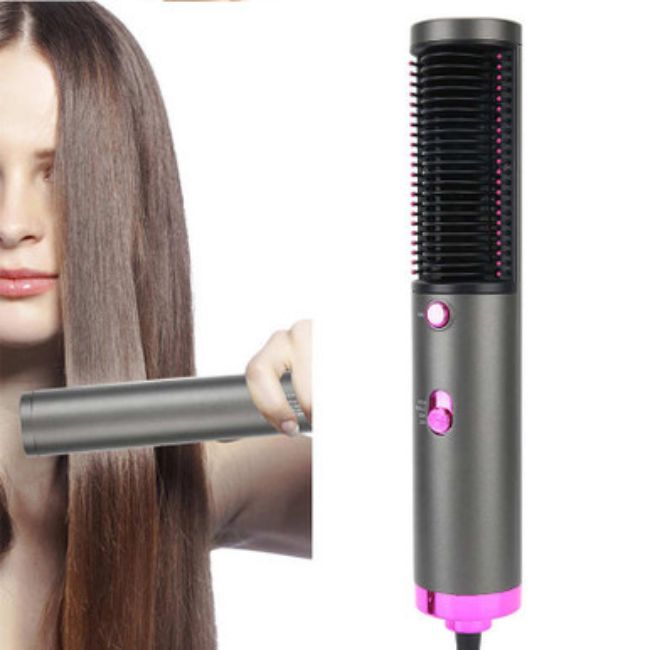 2 in 1 Hot Air Brush Dryer and Straightener