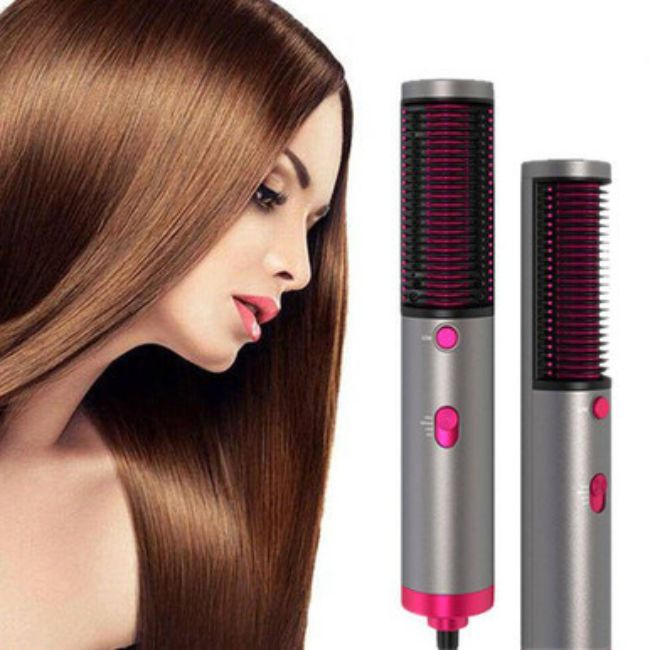 2 in 1 Hot Air Brush Dryer and Straightener