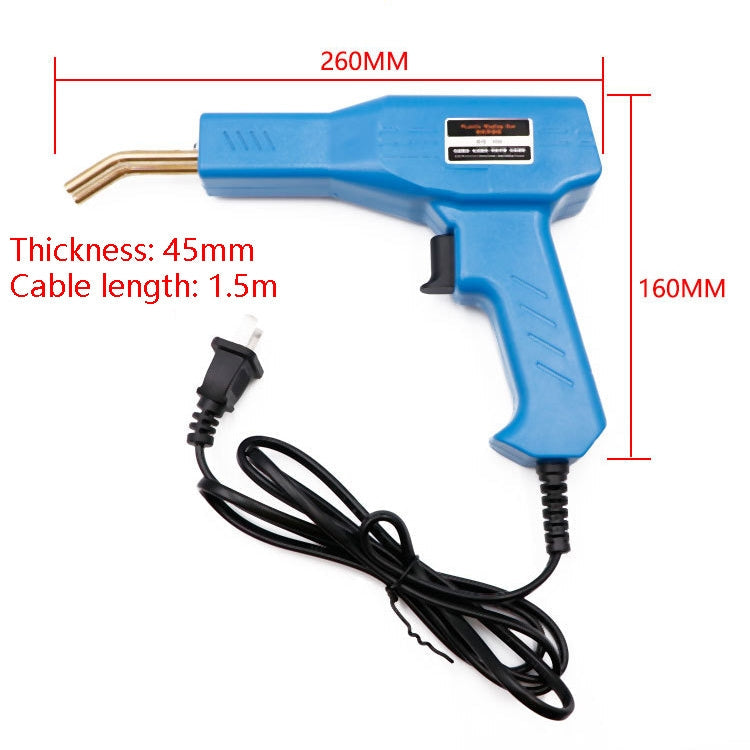 H50 Car Bumper Crack Repair Welding Machine Plastic Welding Nail Artifact US Plug Red